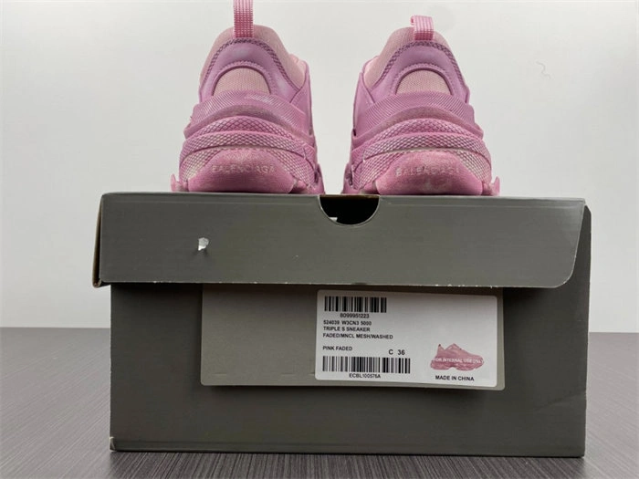 SportInspired BLCG Triple S Faded Pink 524039 W3CN3 4409