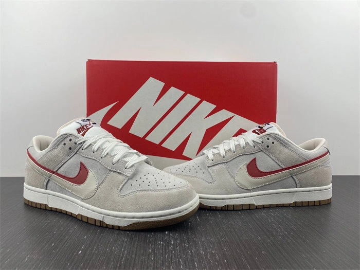 TimelessDesign Nike Dunk Low SE 85 Double Swoosh Sail Orange DO9457- 4674